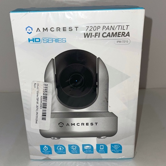 Amcrest 720P WiFi Video Monitoring Security Wireless IP Camera with Pan/Tilt - Picture 1 of 4